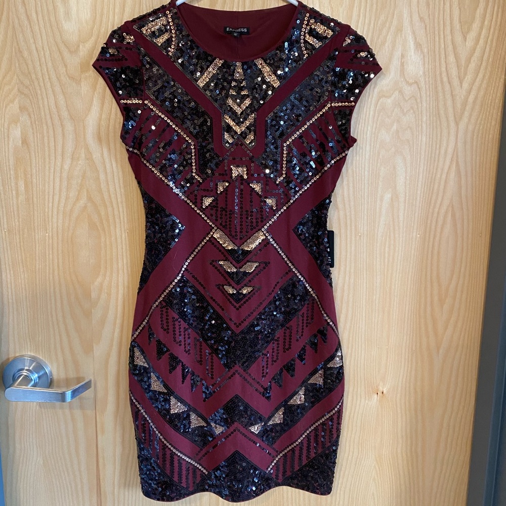 Express Sequin dress